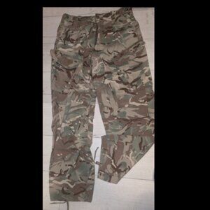 Military Camo Mens Pants Trouser Combat Warm Weather Sz 80/88/104